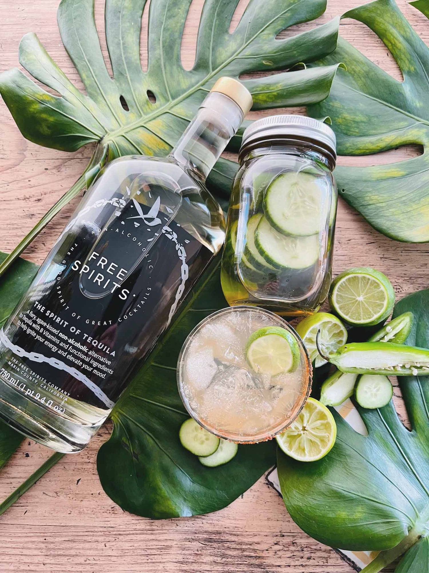Something Skinny and Spicy! How about a Cucumber Jalapeño Margarita?