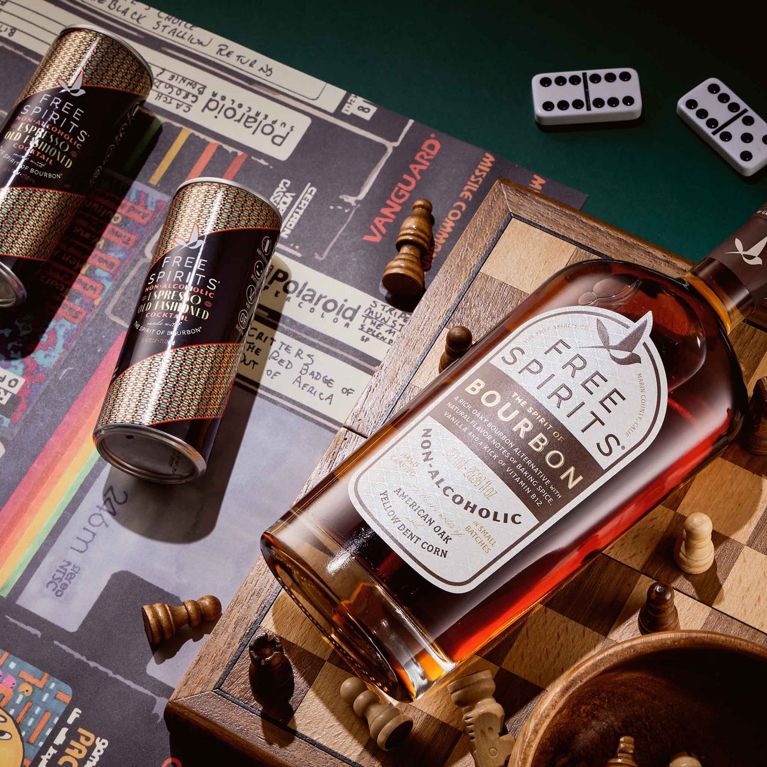 Crafted with Free Spirits Bourbon
