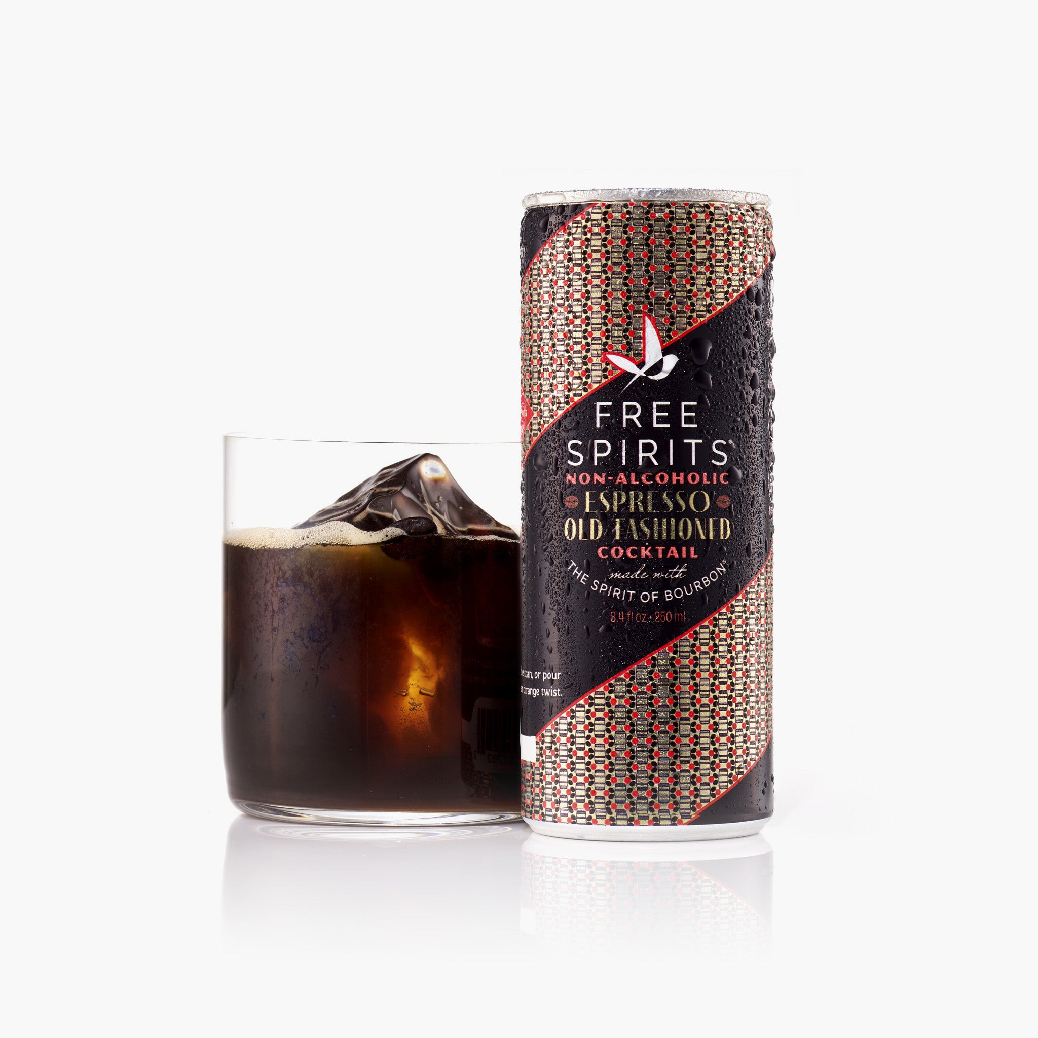 Non-alcoholic Espresso Old Fashioned
