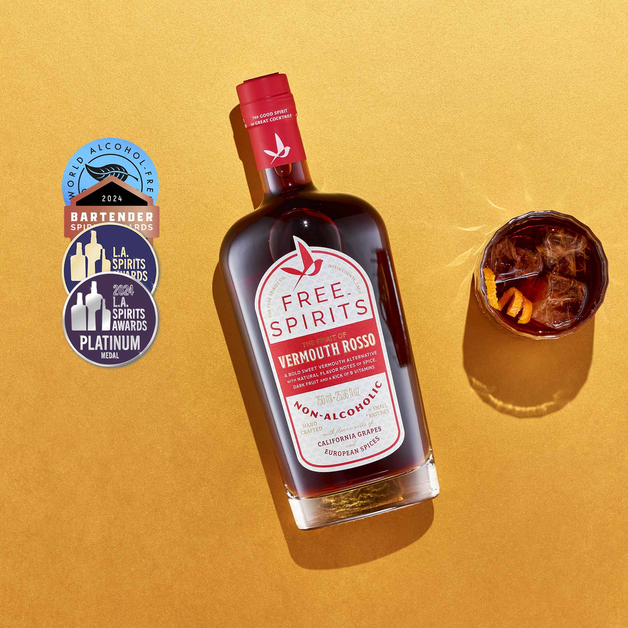 The Spirit of Vermouth Rosso - Platinum Medal Winning
