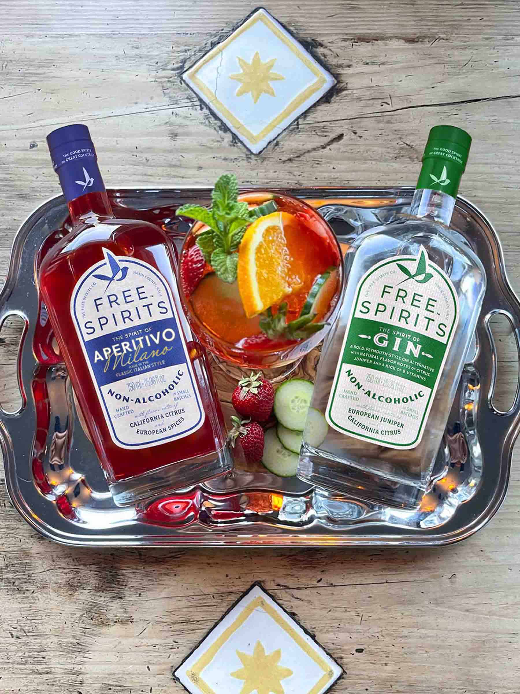 A Fruit Cup Cocktail