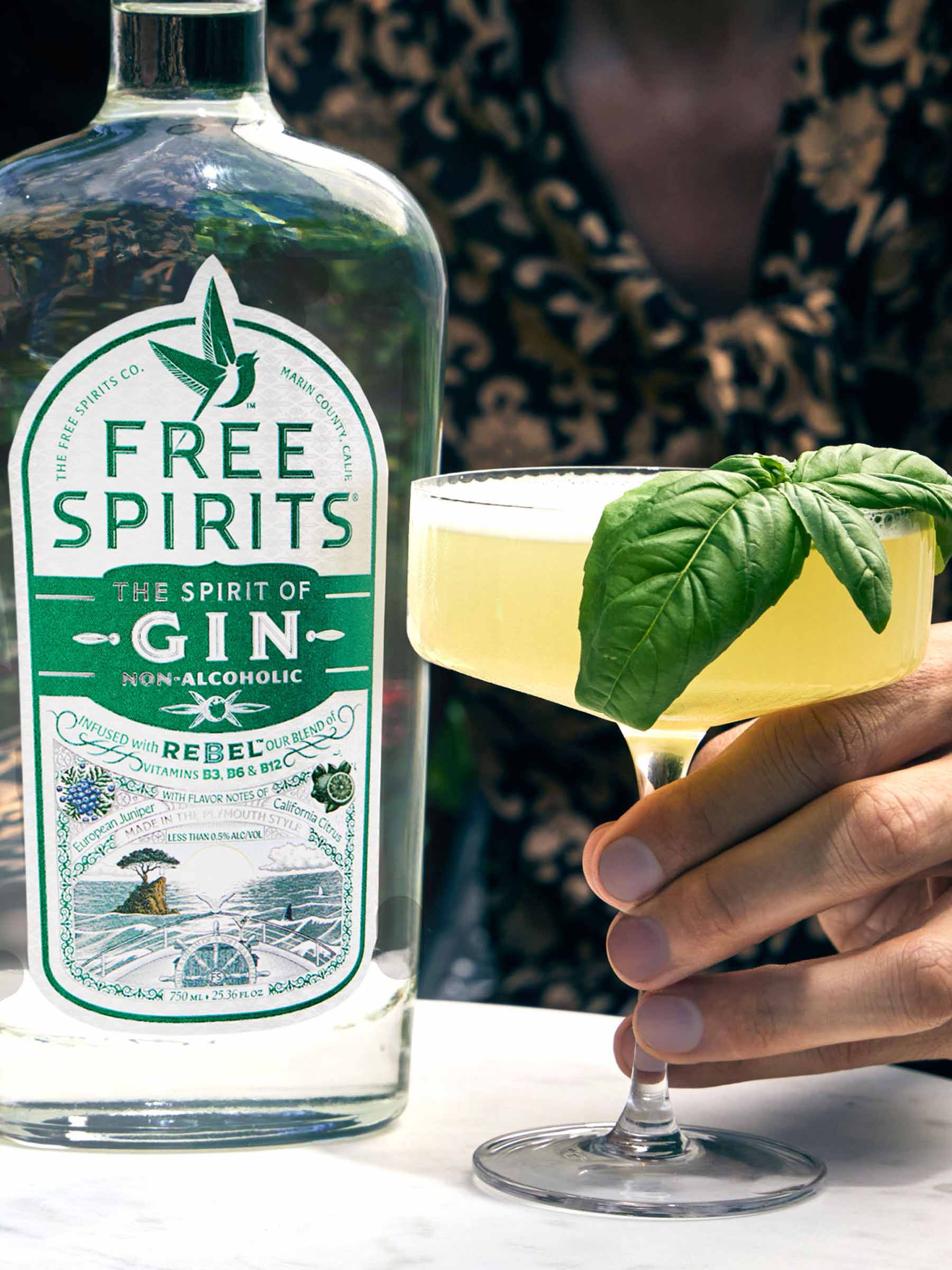 GIn Sail Smash Non-Alcoholic Cocktail