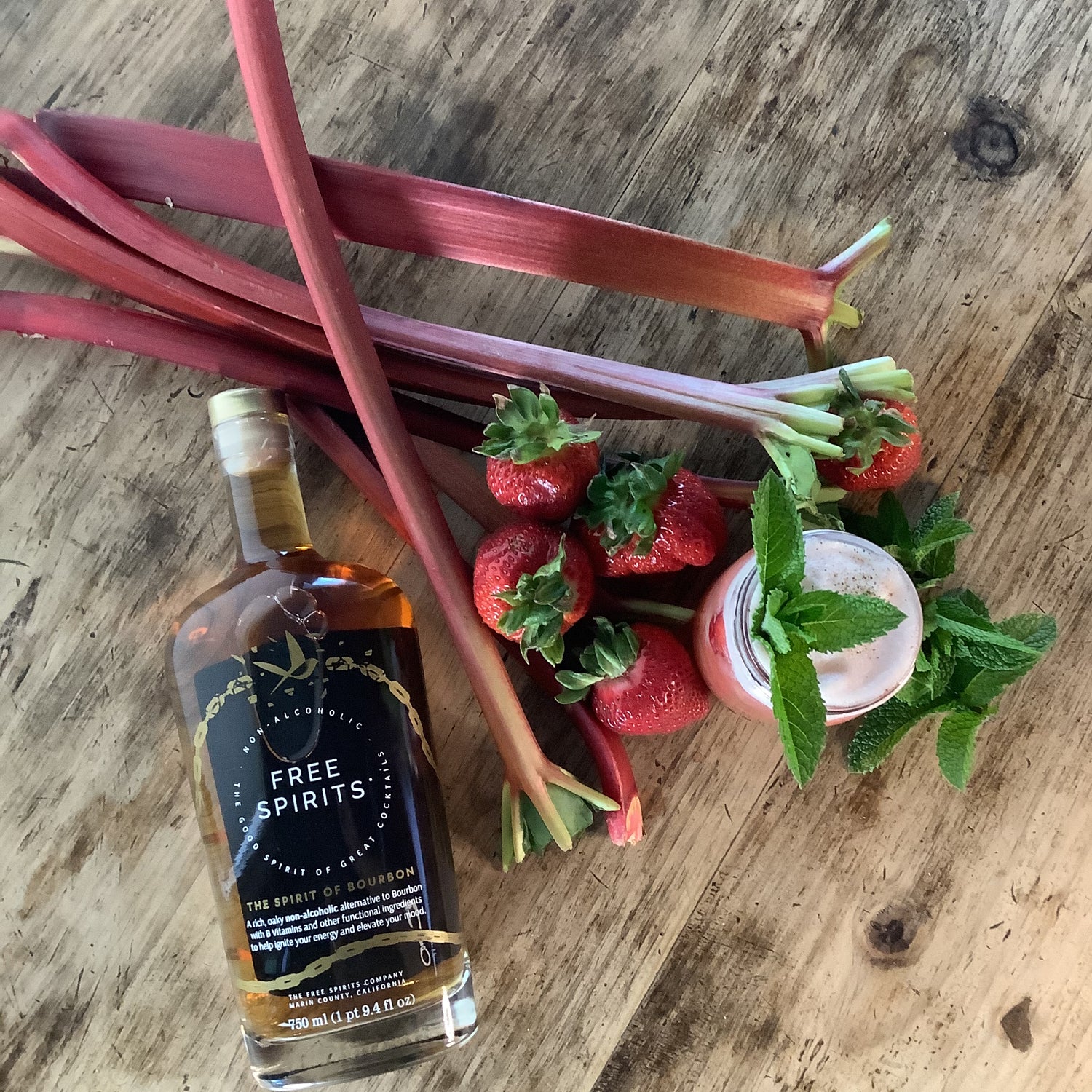 The Rhubarb Strawberry UNSmash - The Spirit of Bourbon