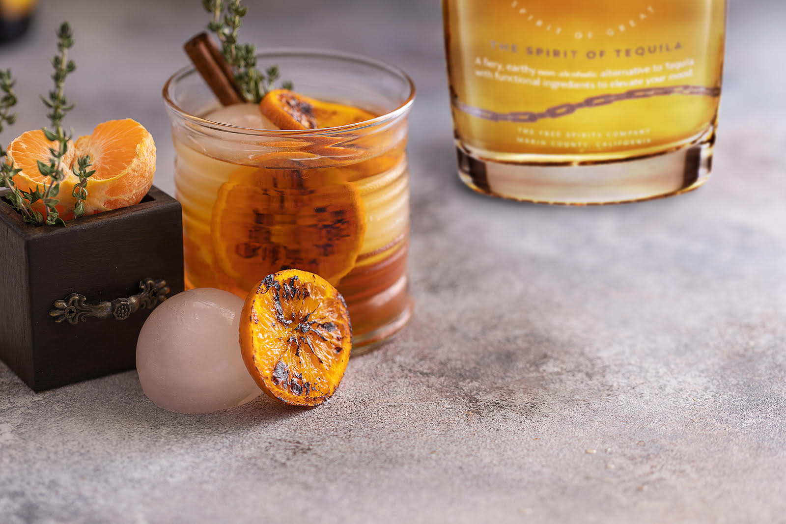 Non-Alcoholic Cocktail Recipe: Tangerine Thyme | Free Spirits