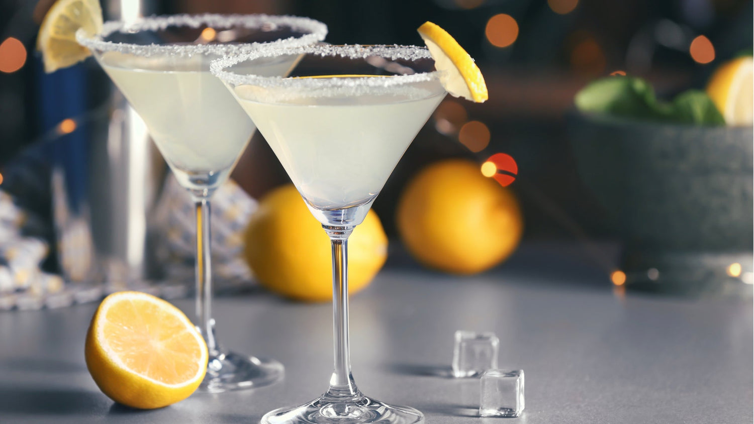 The Meyer Lemon Ginger Gin Drop - The Spirit of Gin