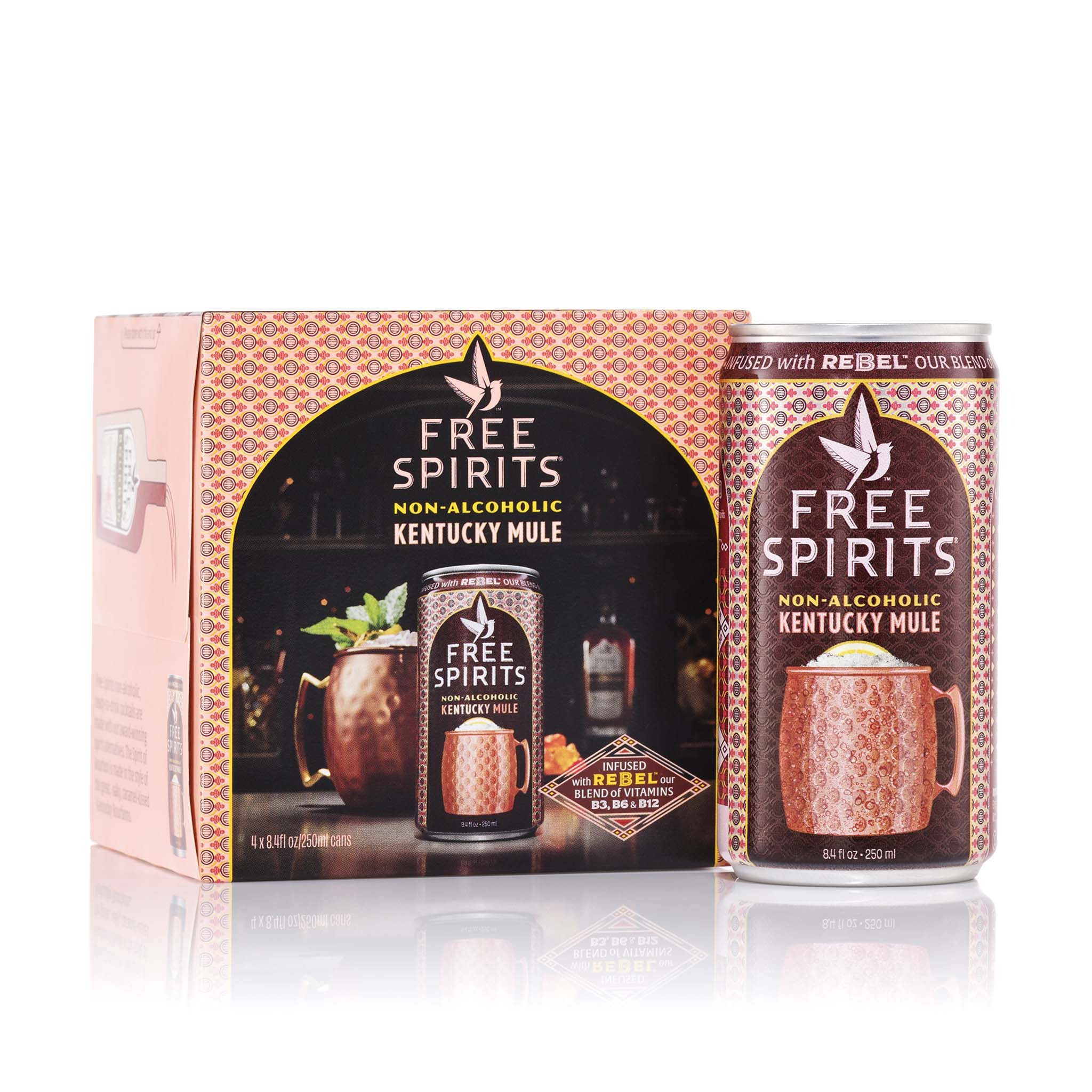 Non-Alcoholic Kentucky Mule | NA Cocktail | Free Spirits