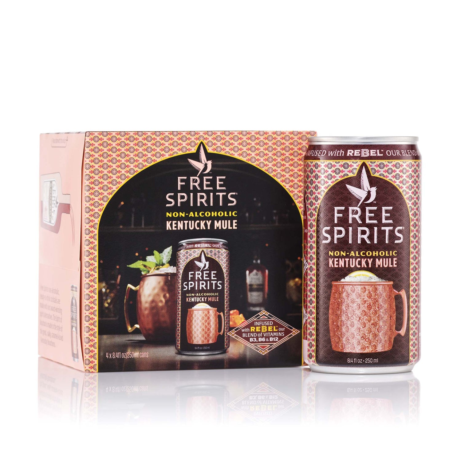 Non-alcoholic Kentucky Mule 4 pack
