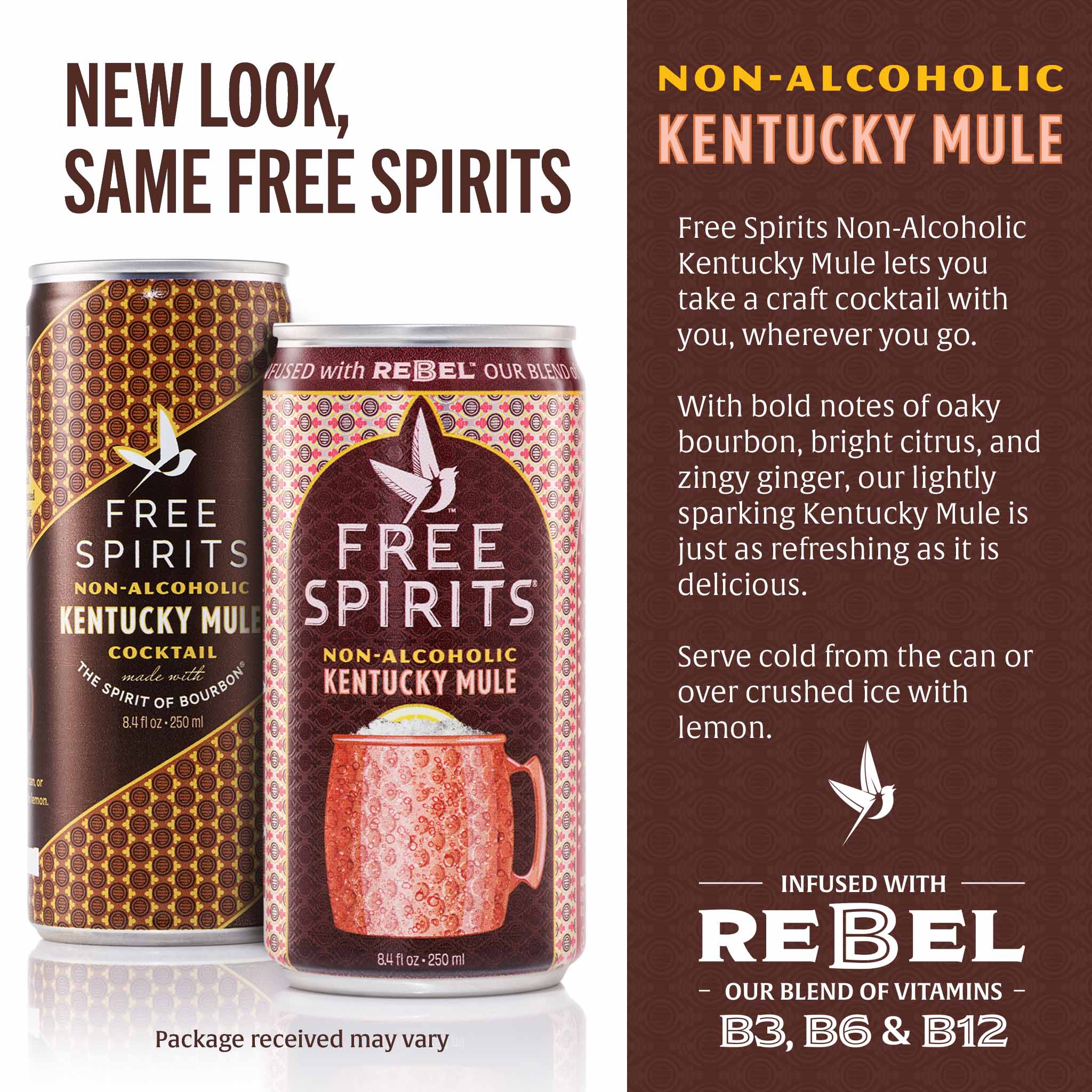 Non-Alcoholic Kentucky Mule | NA Cocktail | Free Spirits