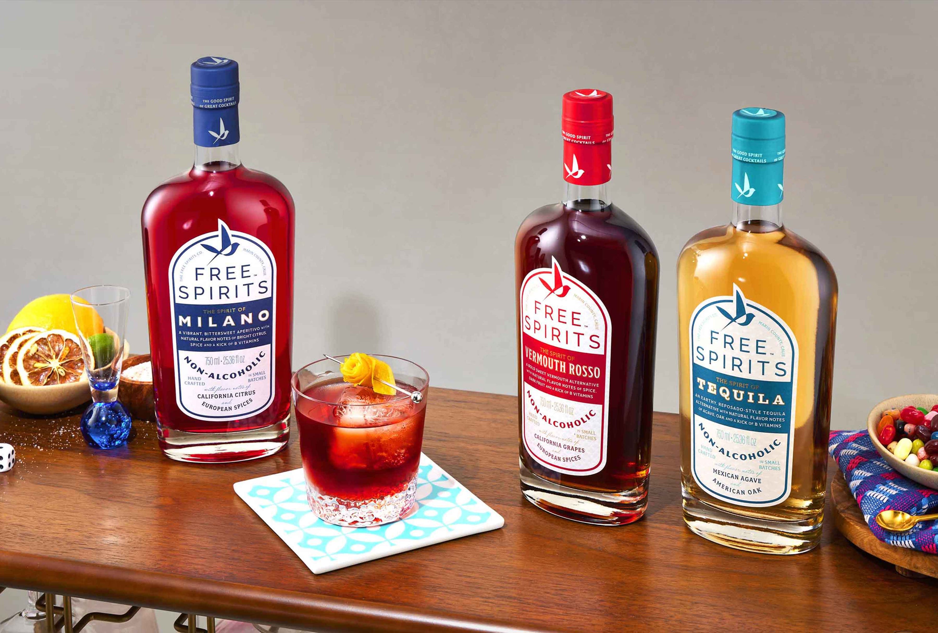 Non-Alcoholic Spirits and Cocktails