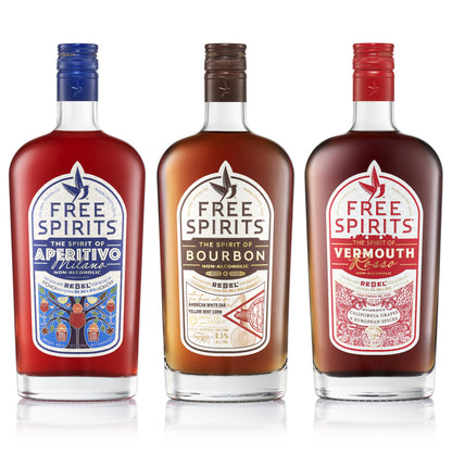 The Free Spirits Boulevardier Non-Alcoholic Cocktail Bundle