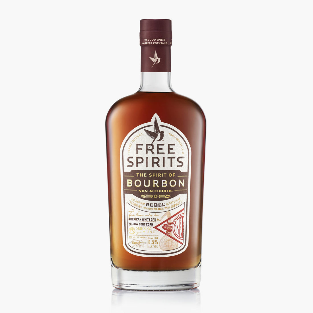 Free Spirits - The Spirit of Bourbon - Front of Bottle