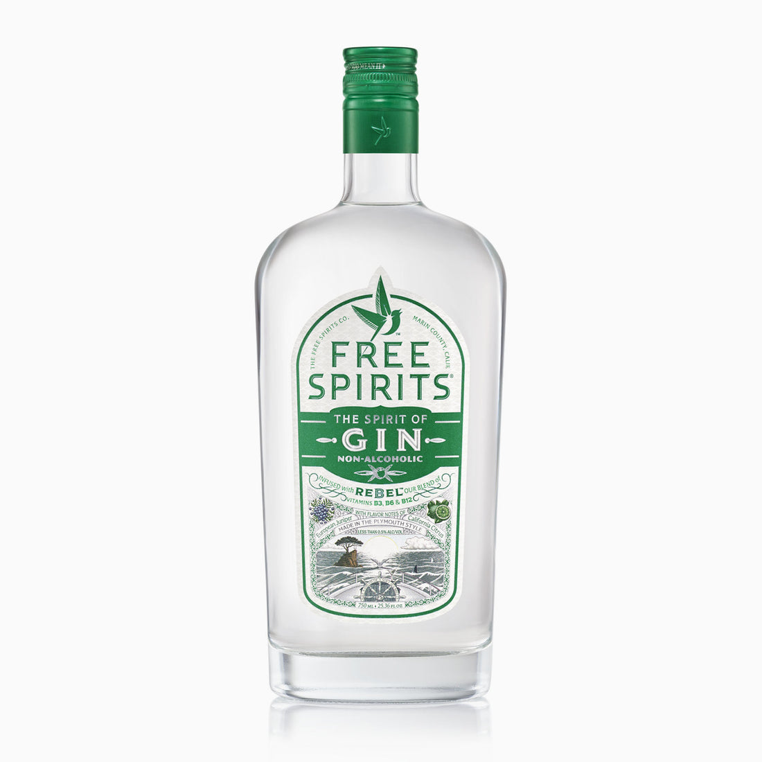 Free Spirits - The Spirit of Gin - Bottle