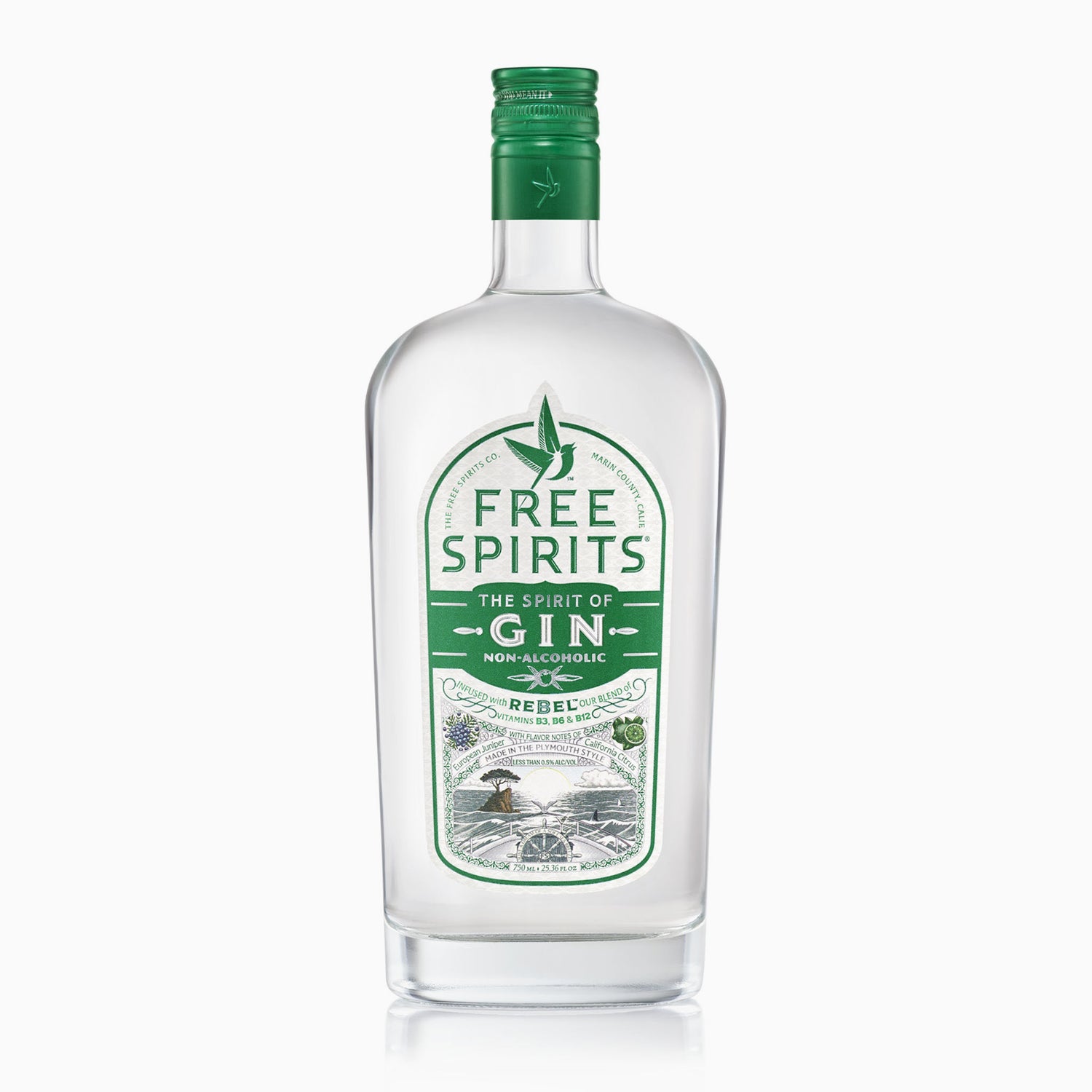 Free Spirits - The Spirit of Gin - Bottle