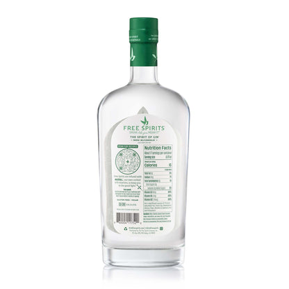 The Spirit of Gin - Back of bottle